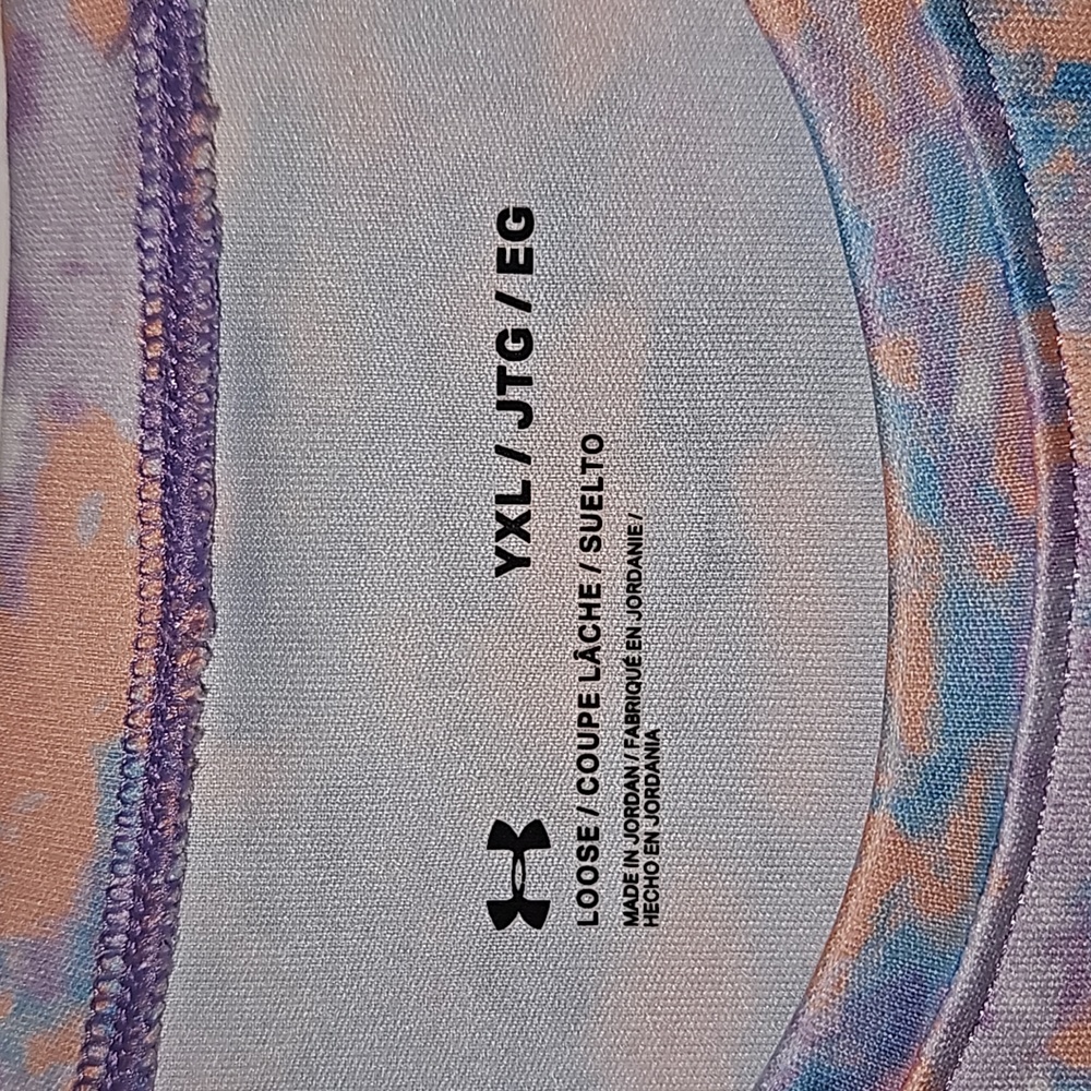 Under Armor Multicolored Youth Athletic Breathable T-shirt - Picture 3 of 7